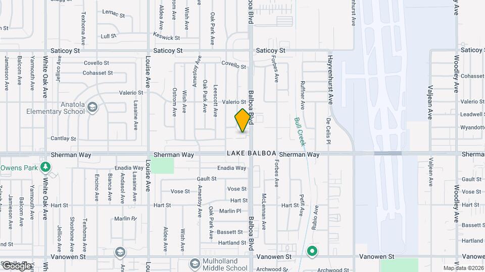 7239 Balboa Blvd Map and Location Details