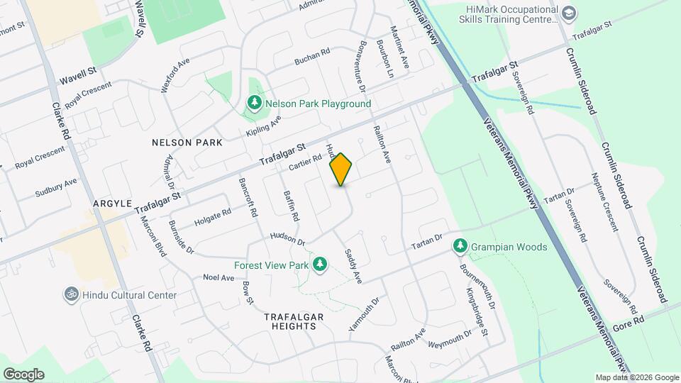 396 Hudson Dr Map and Location Details