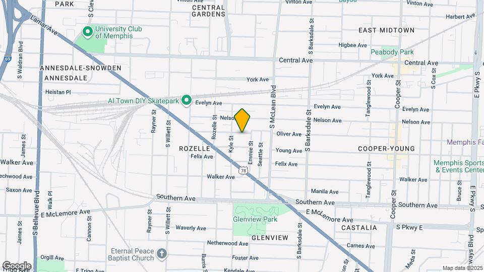 1737 Euclid Ave Map and Location Details