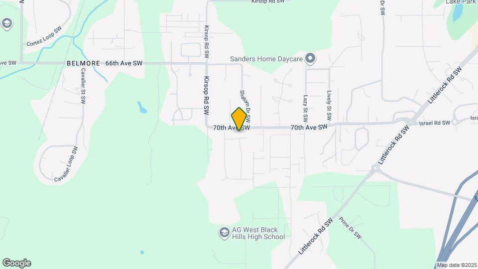 3029 70th Way SW Map and Location Details