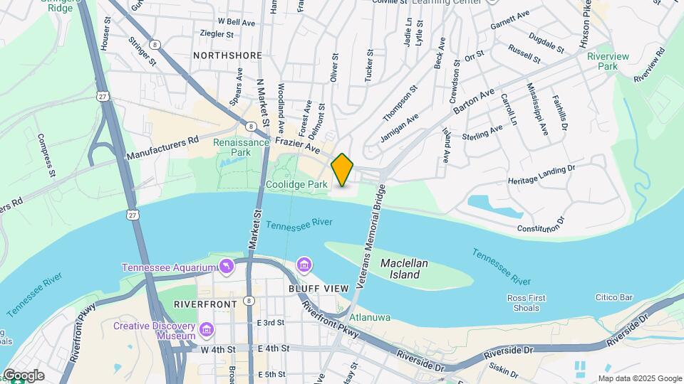 500 River St Map and Location Details