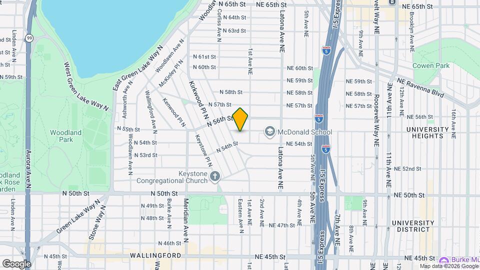 2319 N 55th St Mapa y Detalles de la Ubicación