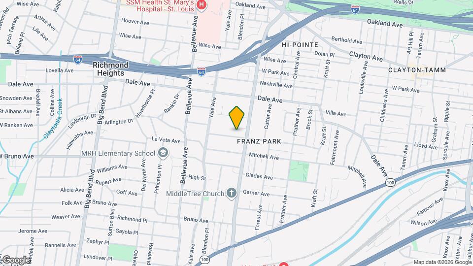 7027 Plateau Ave Map and Location Details