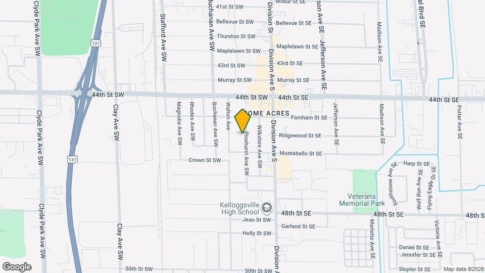 4531 Pinehurst Ave SW Map and Location Details