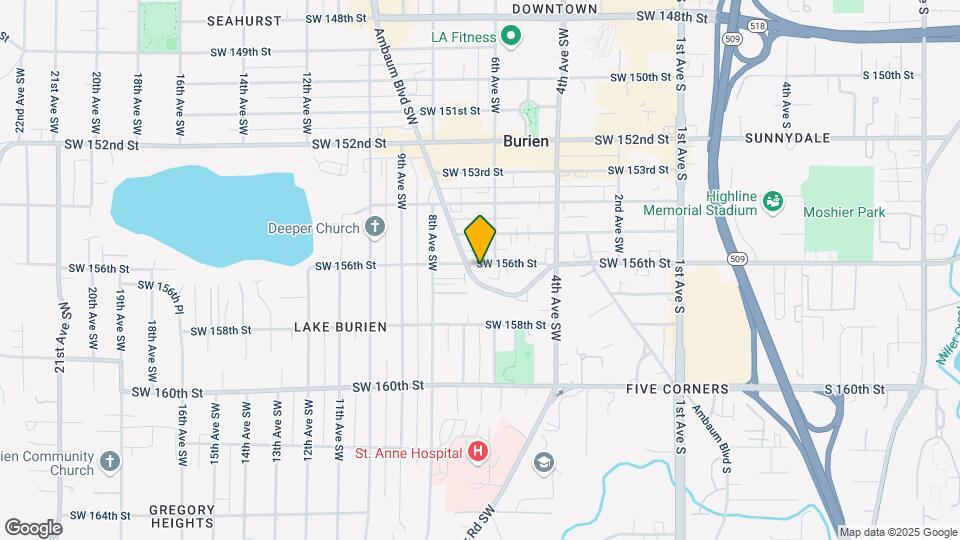 617 SW 156th St Mapa y Detalles de la Ubicación