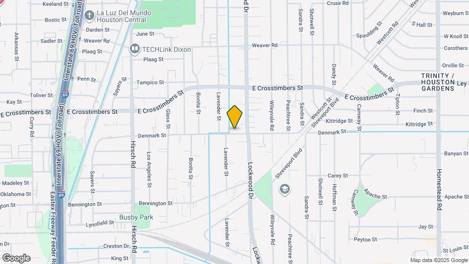 4721 Denmark St Map and Location Details