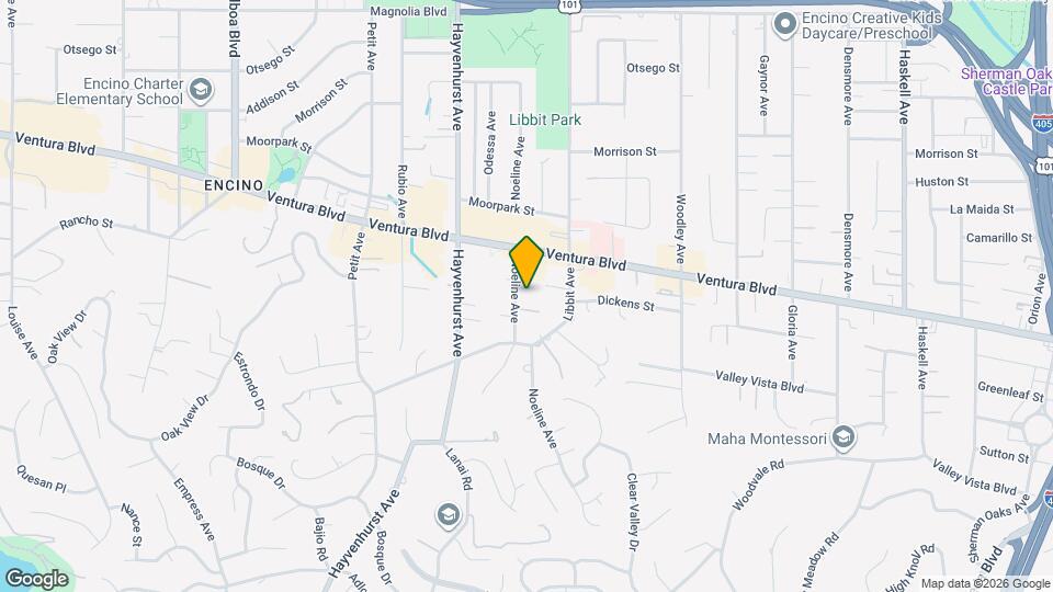 4710 Noeline Ave Map and Location Details