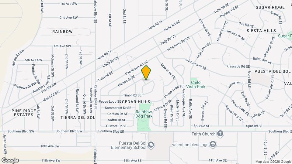 360 Alda Rd SE Mapa y Detalles de la Ubicación