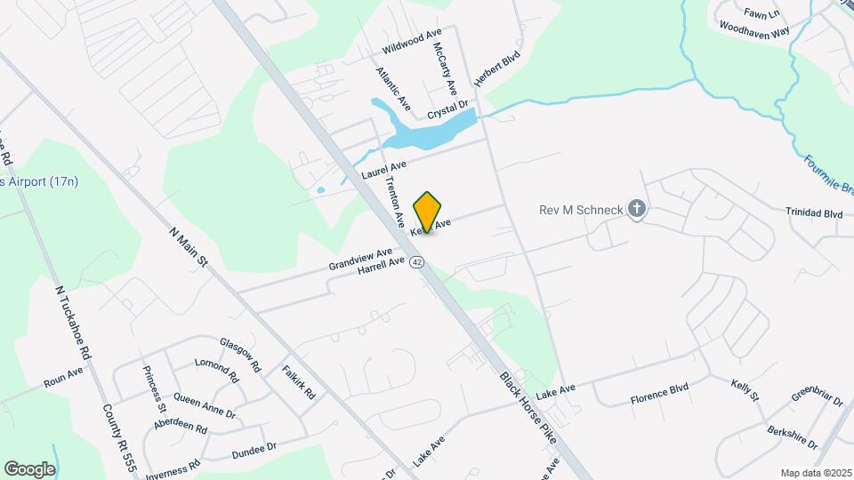 1240 N Black Horse Pike Map and Location Details