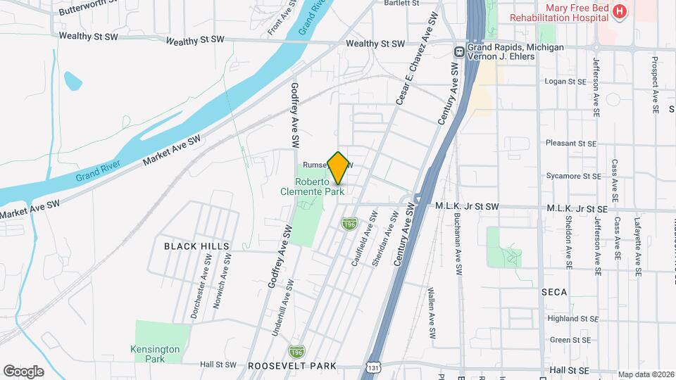 744 Oakland Ave SW Map and Location Details