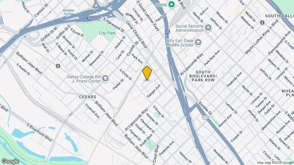 1813 Clarence St Map and Location Details