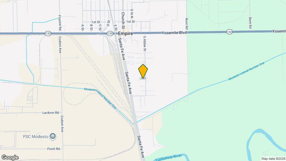 421 S Abbie St Map and Location Details