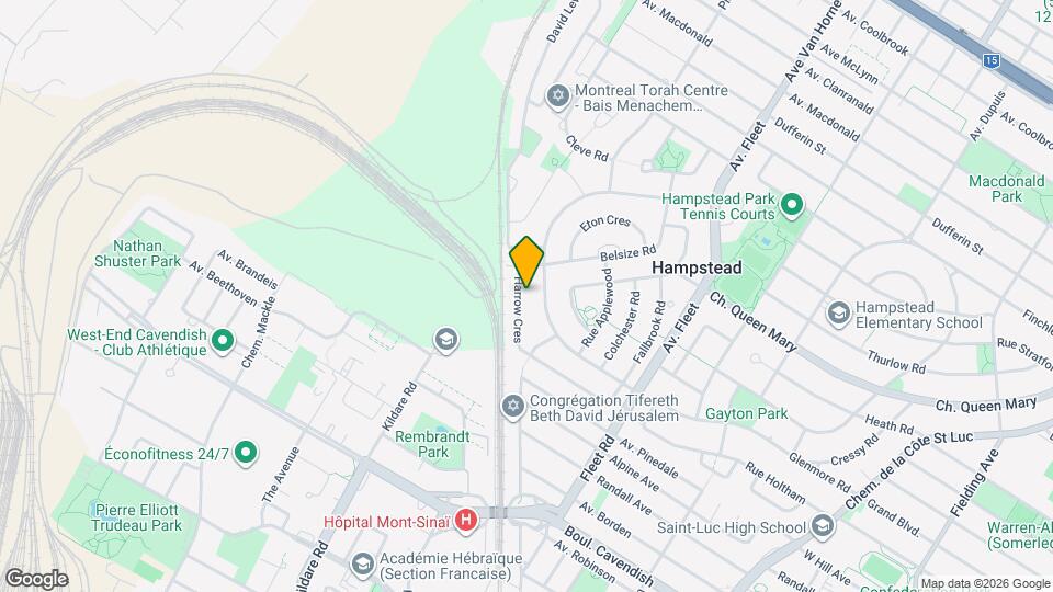 238 Harrow Map and Location Details