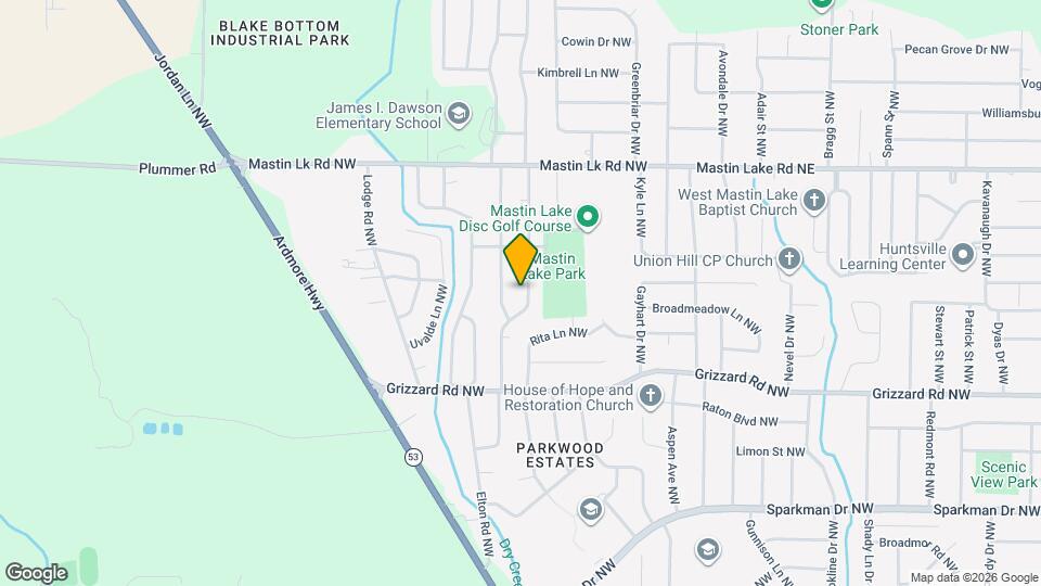 3205 Buttrey Dr NW Map and Location Details