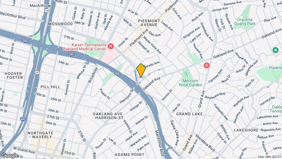 3527 Harrison St Mapa y Detalles de la Ubicación
