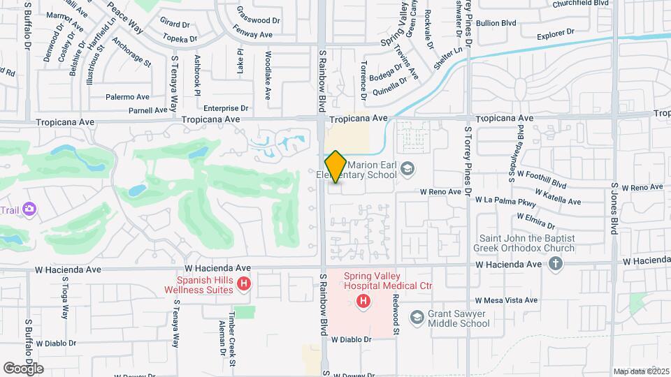 5076 S Rainbow Blvd Map and Location Details