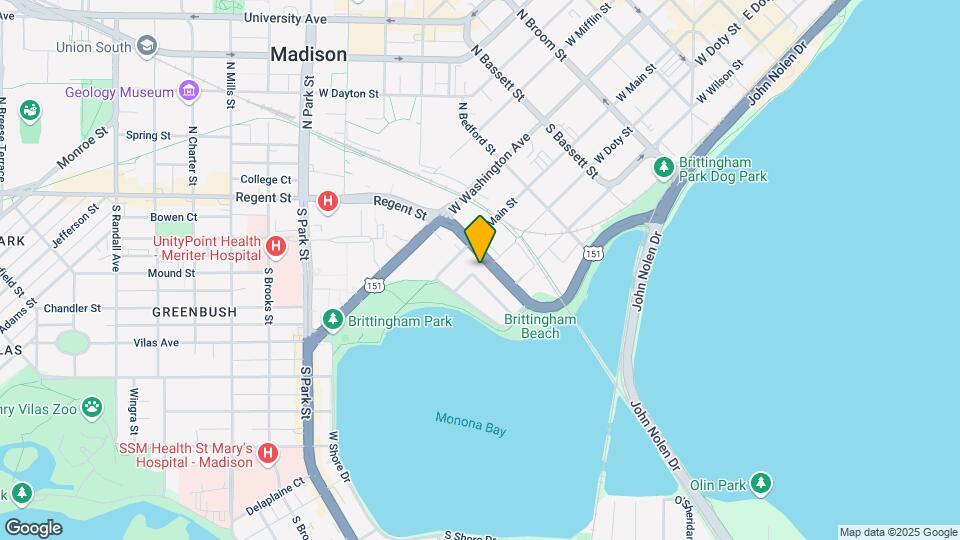 124 Proudfit St, Unit 3 Map and Location Details