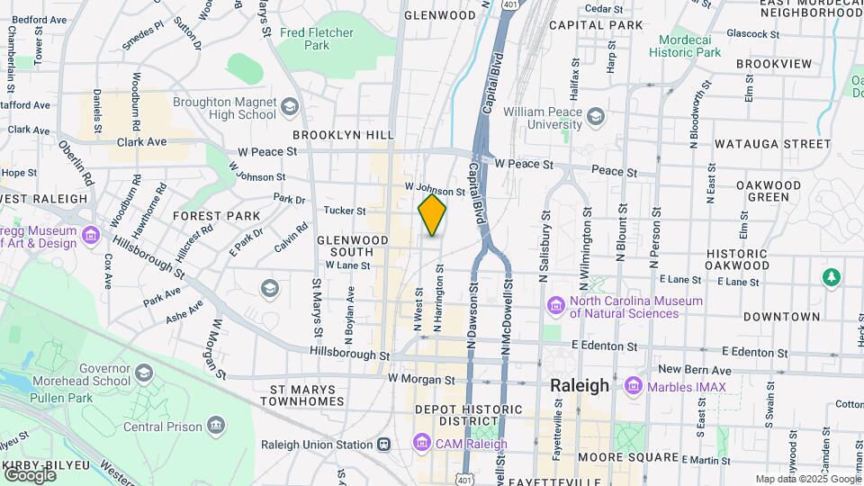 400 W North St, Unit 1628 Map and Location Details