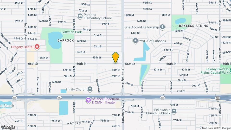 2703 66th St Map and Location Details