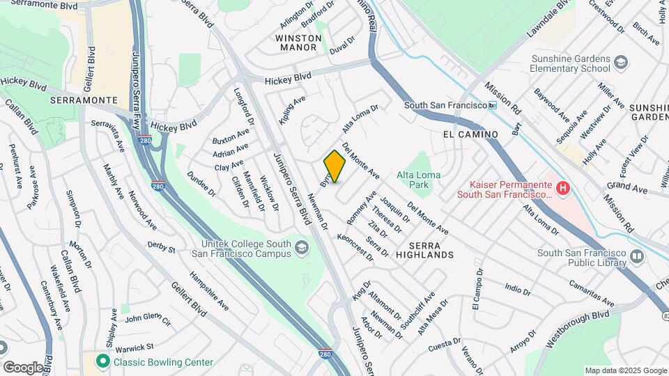 186 El Rancho Dr Map and Location Details