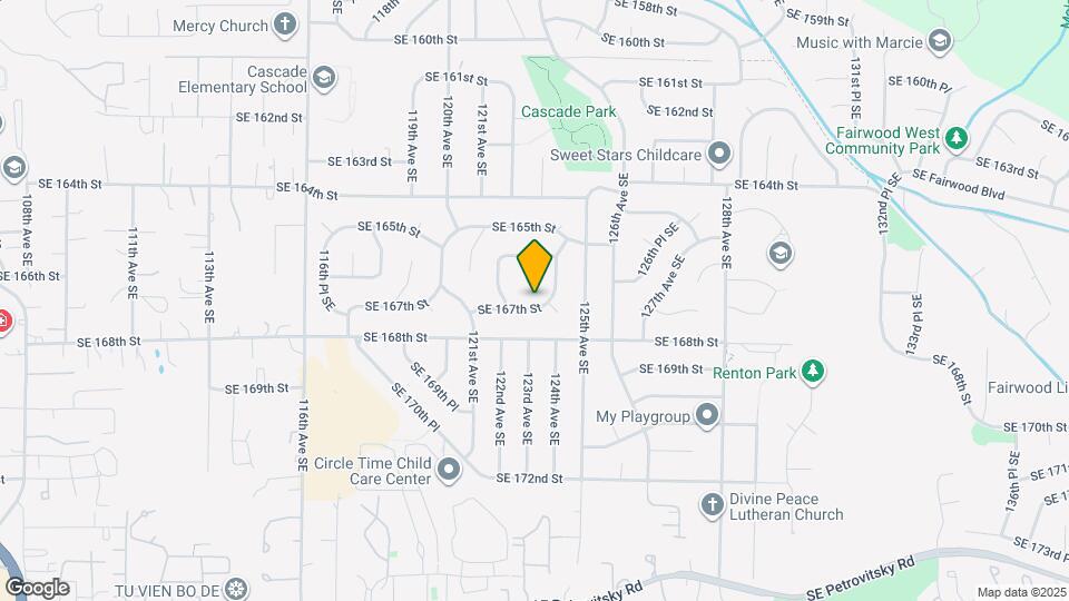 12304 SE 167th St Map and Location Details