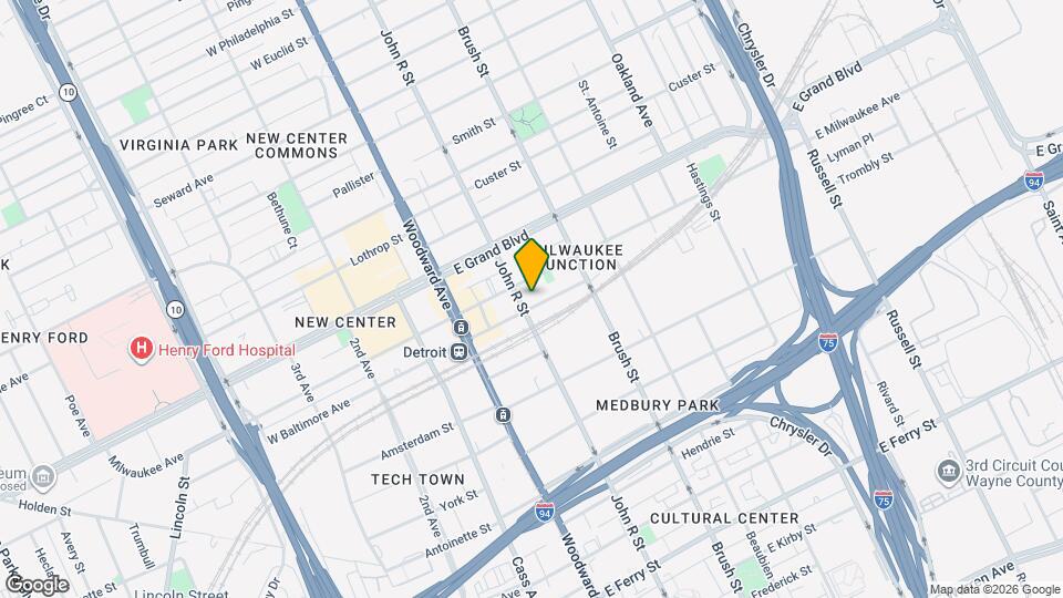 207 E Baltimore Ave Map and Location Details