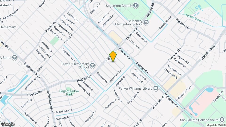 11222 Sagepark Ln Map and Location Details