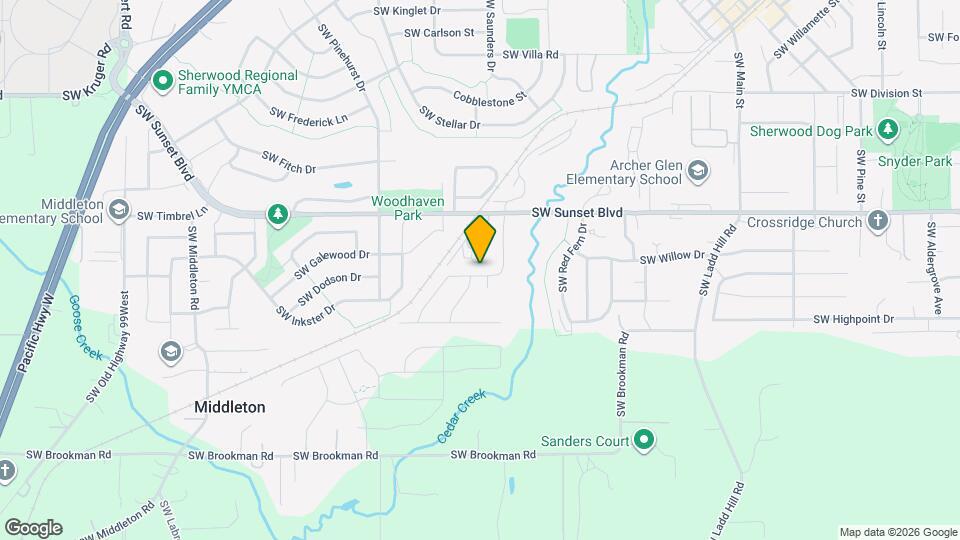 17189 SW Greengate Dr Map and Location Details