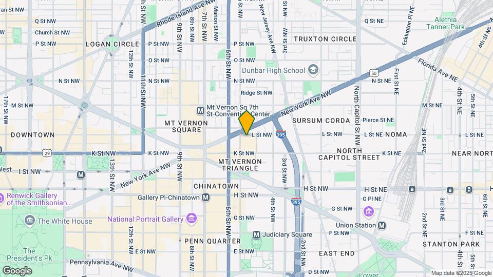 475 K St NW, Unit #1102 Map and Location Details