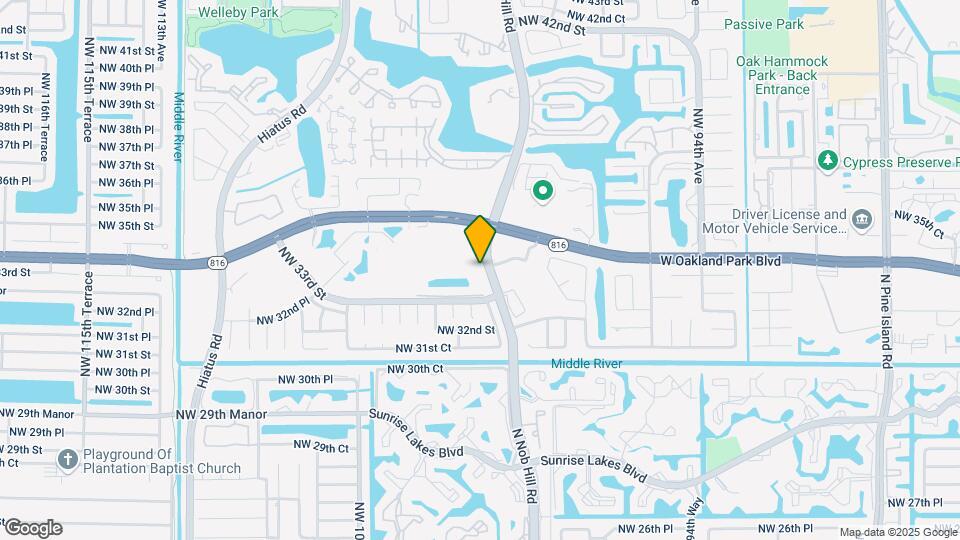 3368 NW 101st Ave Map and Location Details