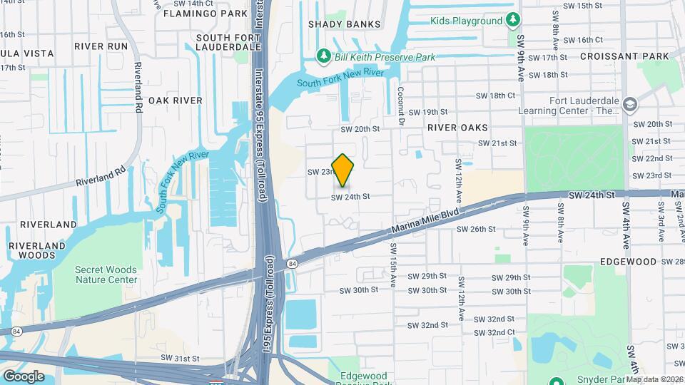 1709 SW 24th St Mapa y Detalles de la Ubicación