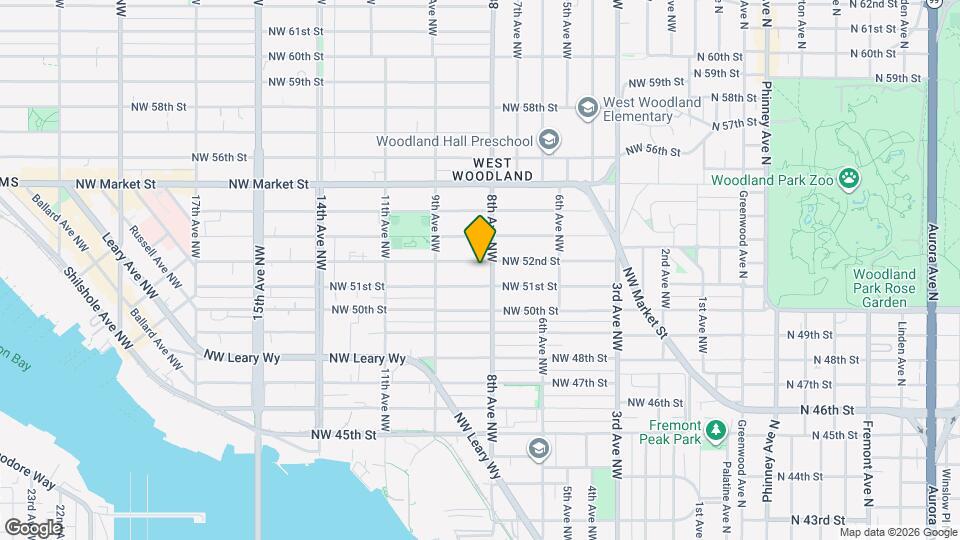 809 NW 52nd St Map and Location Details