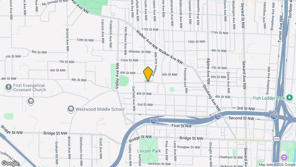 670 Lincoln Ave NW Map and Location Details