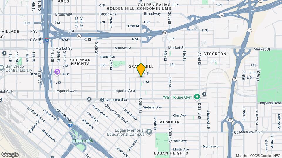223 28th St Map and Location Details