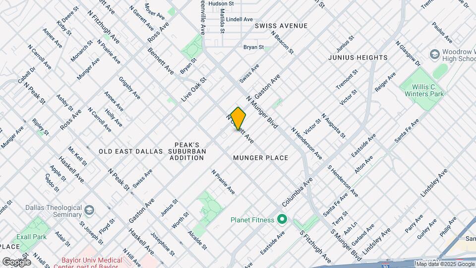 4931 Junius St, Unit 3 Map and Location Details