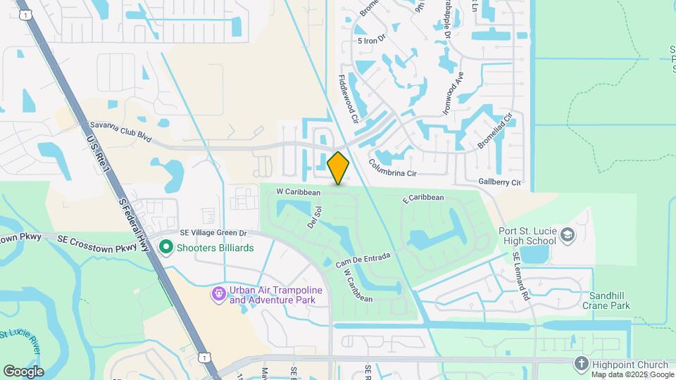 142 W Caribbean Map and Location Details