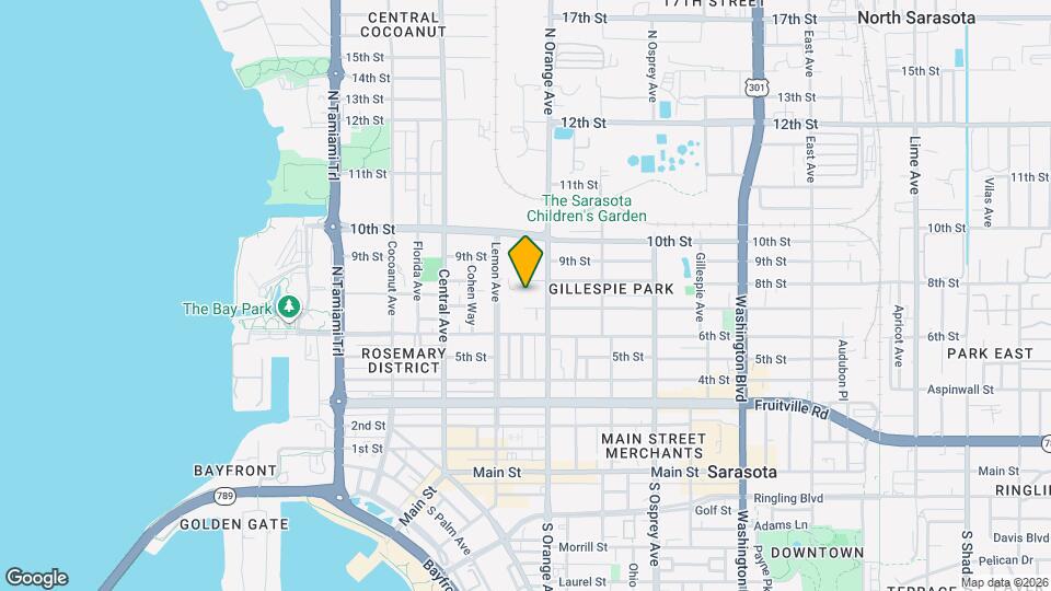 1551 7th St Map and Location Details