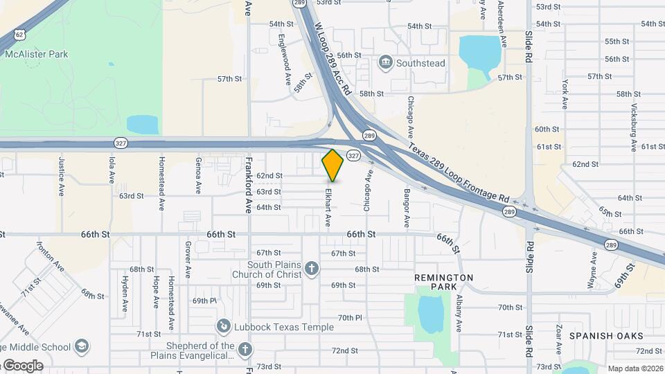 6205 Elkhart Ave Map and Location Details