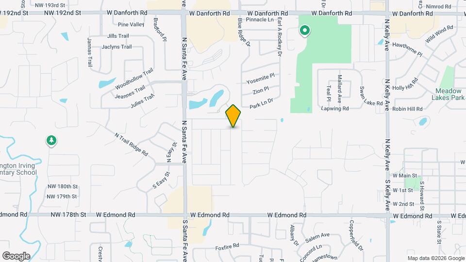 308 N Lockeport Dr Map and Location Details