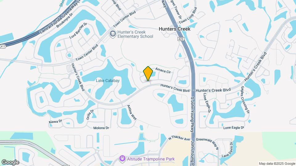 3545 Amaca Cir Map and Location Details