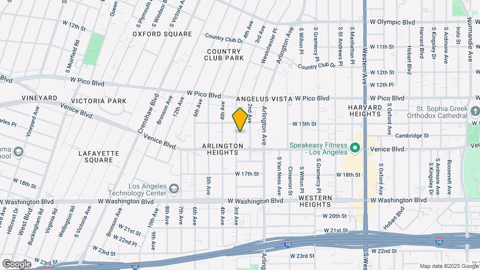 1526 3rd Ave Mapa y Detalles de la Ubicación
