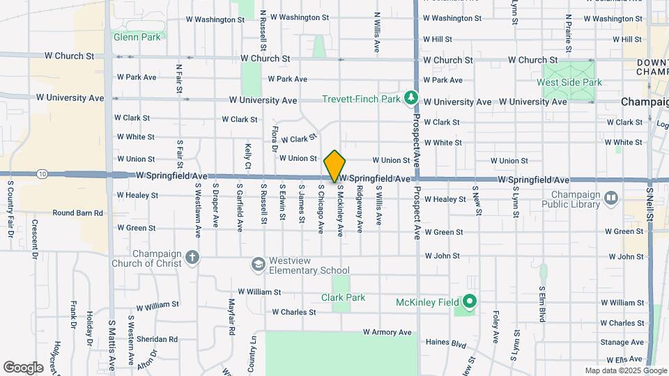 405 S Mckinley Ave-Unit -Unit 1 Map and Location Details