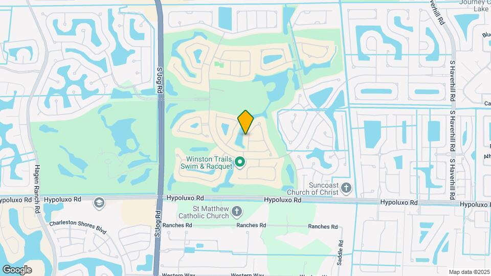 6740 Brookhurst Cir Map and Location Details