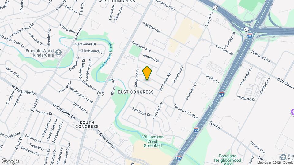 400 Tilbury Ln Map and Location Details