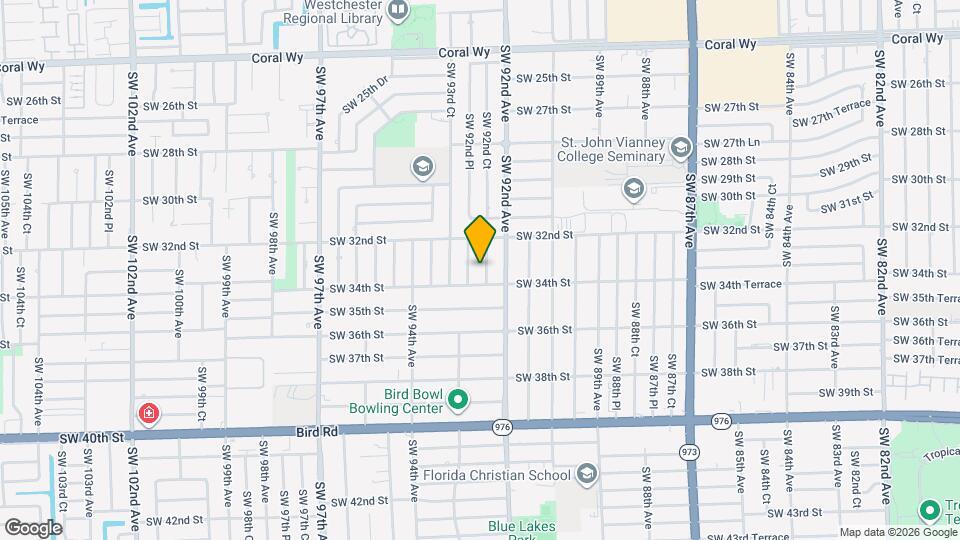 3310 SW 92nd Ct Map and Location Details