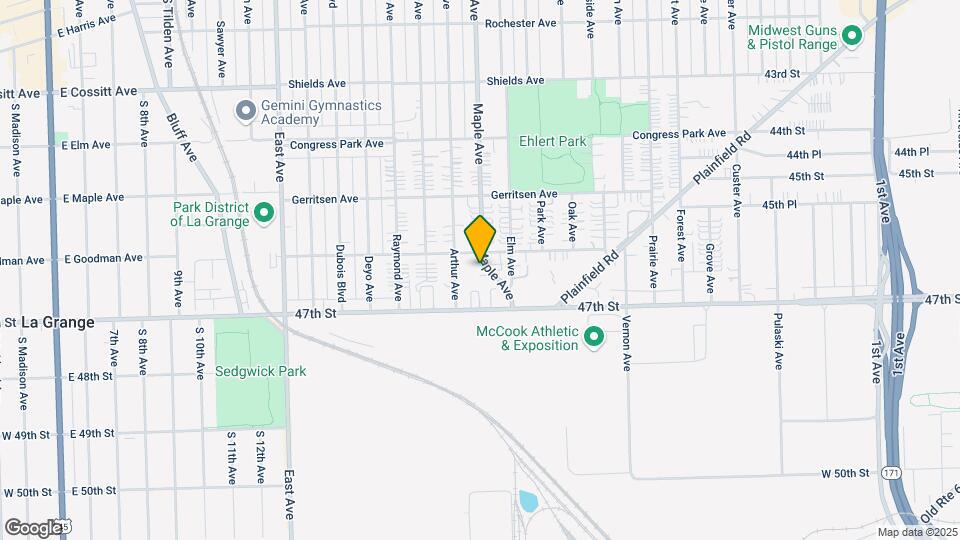 4608 Maple Ave Mapa y Detalles de la Ubicación