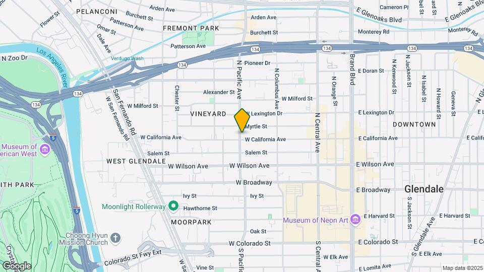 469 W California Ave Mapa y Detalles de la Ubicación
