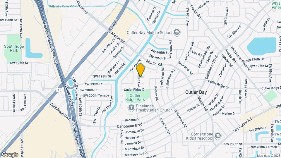 10040 SW 198th St Map and Location Details