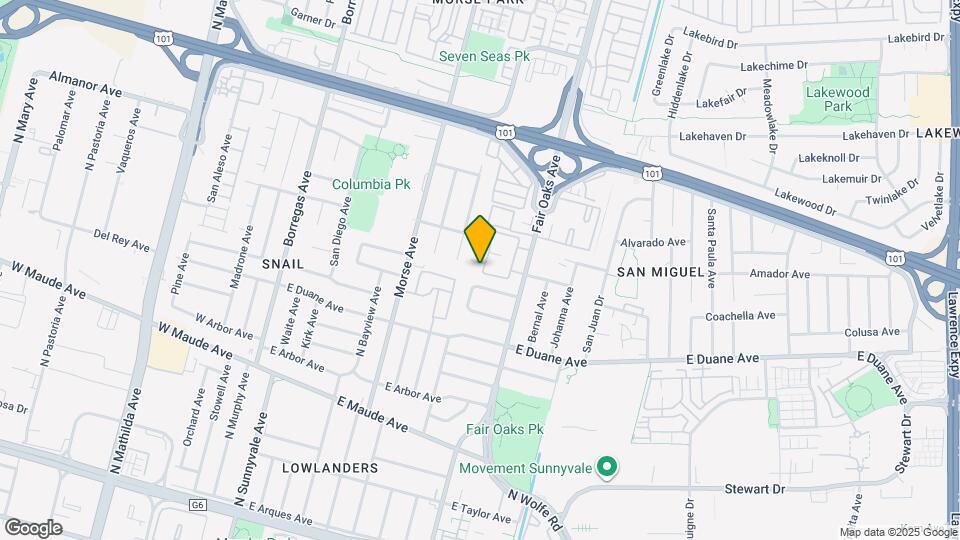 609 San Conrado Terrace Map and Location Details