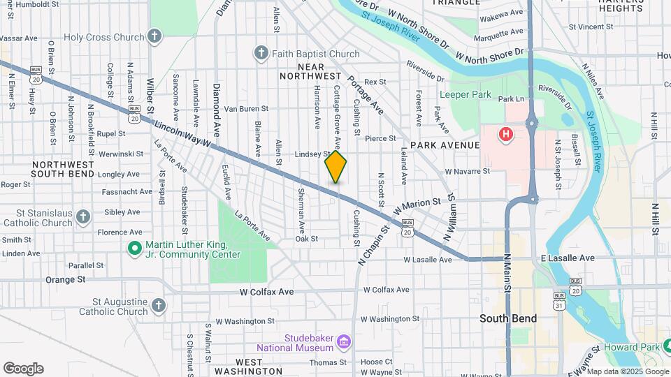 519 Cottage Grove Ave Map and Location Details